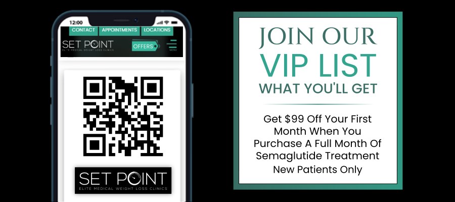 Join Our VIP List at Set Point Weight Loss Clinic in Folsom, CA and Roseville, CA